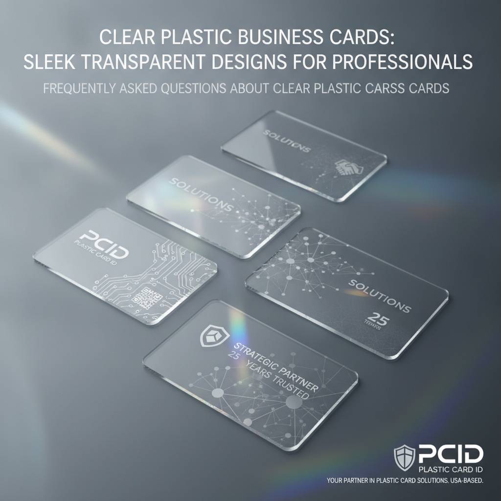 Frequently Asked Questions About Clear Plastic Business Cards
