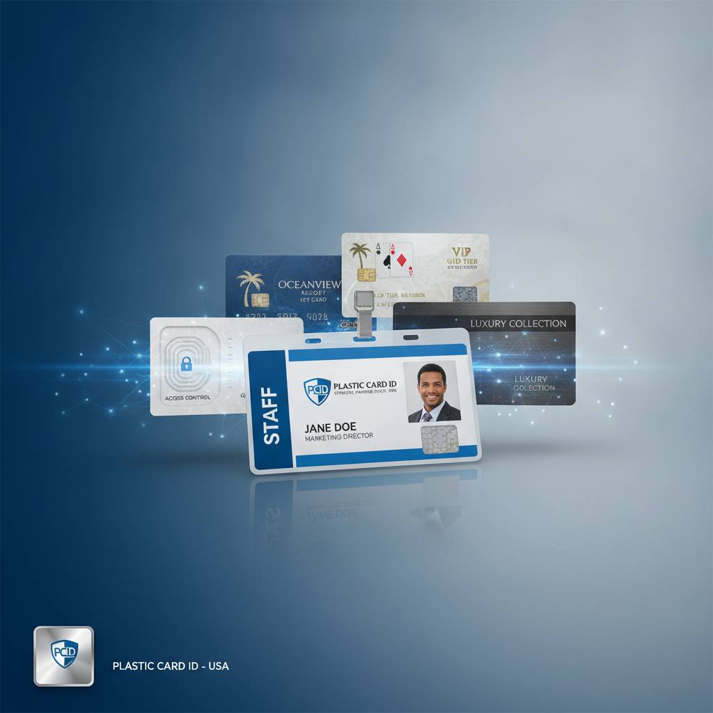 Printed ID Badges for Workplace Security and Access Control