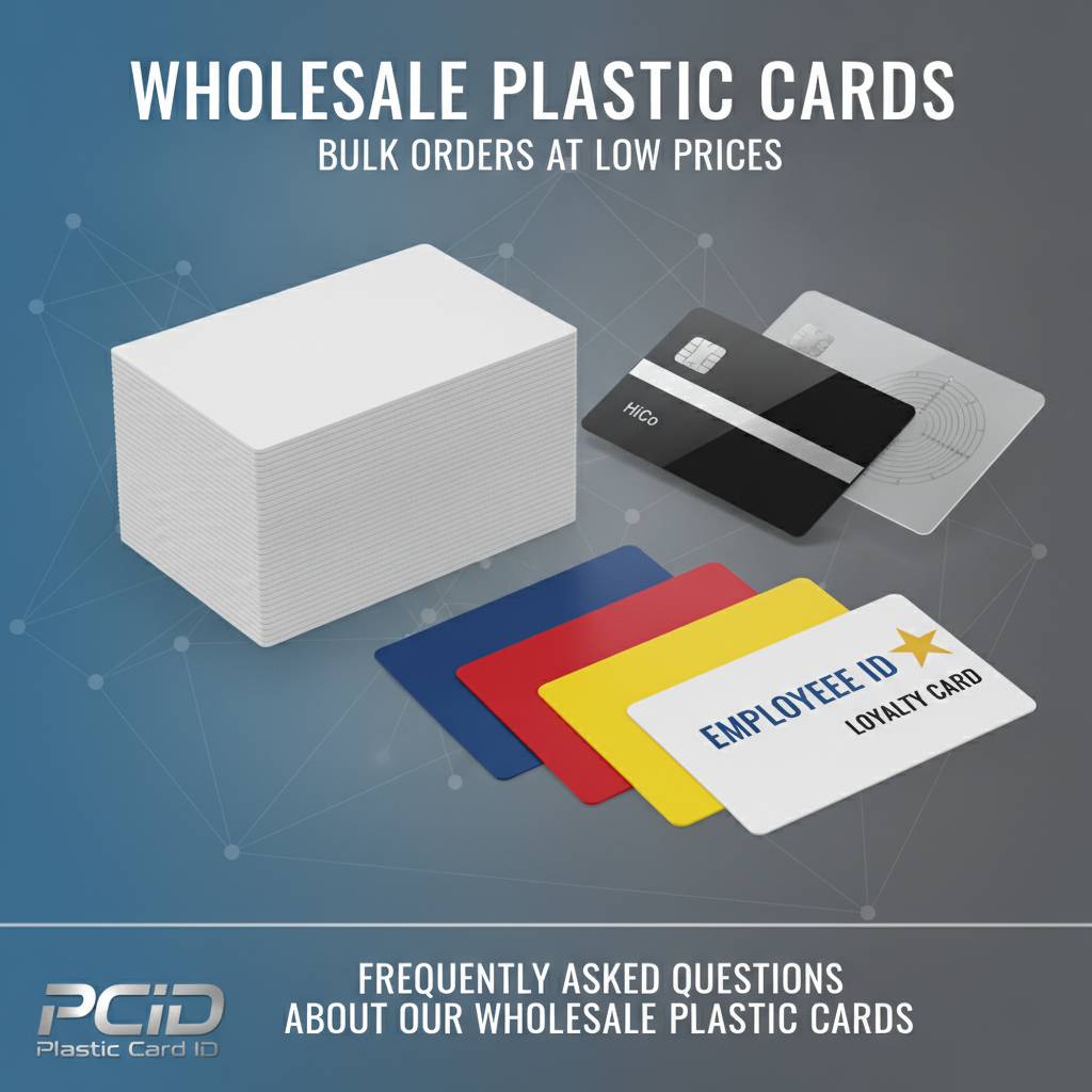 Frequently Asked Questions About Our Wholesale Plastic Cards