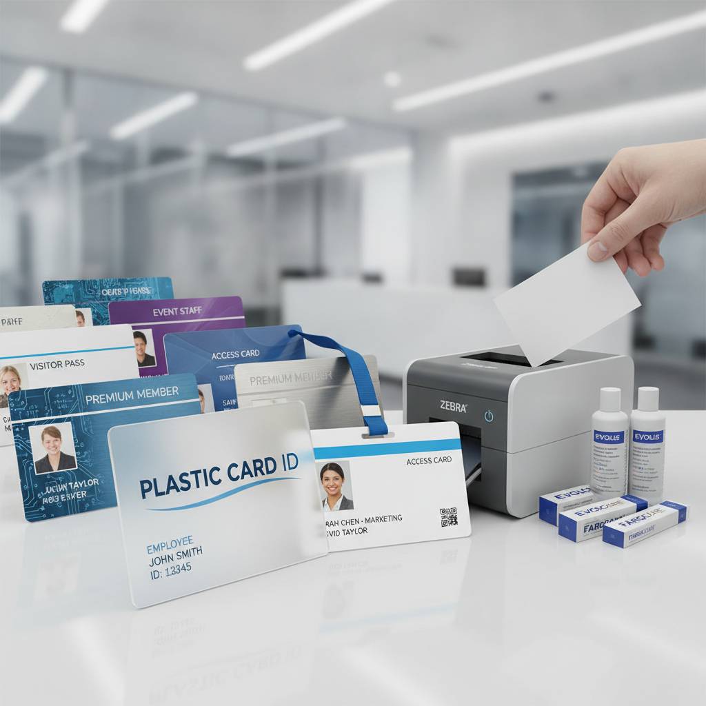 Types of Custom Employee ID Cards We Offer