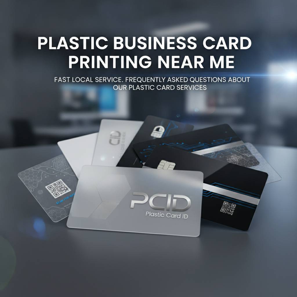 Frequently Asked Questions About Our Plastic Card Services